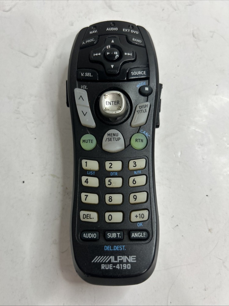 Alpine RUE-4190 Universal Remote for Alpine CD, DVD, & Navigation Receivers