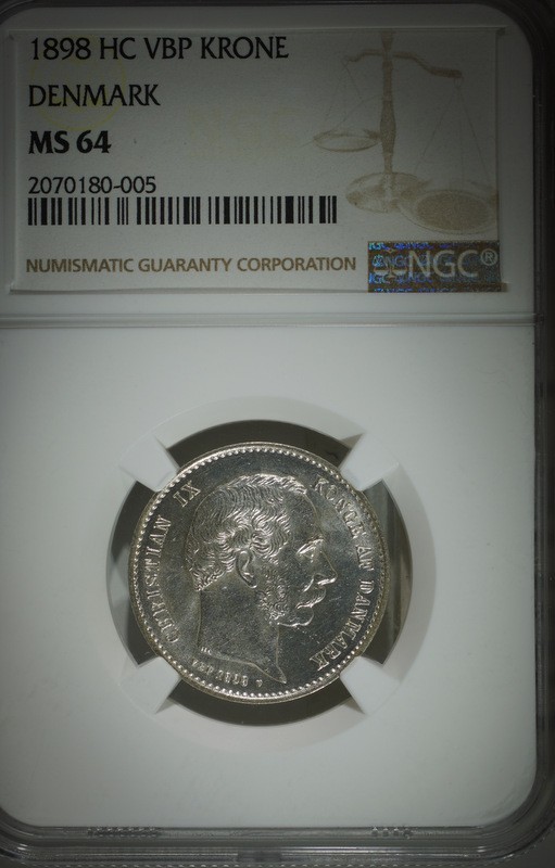 1 kr 1898 NGC MS64 - Gem Unc