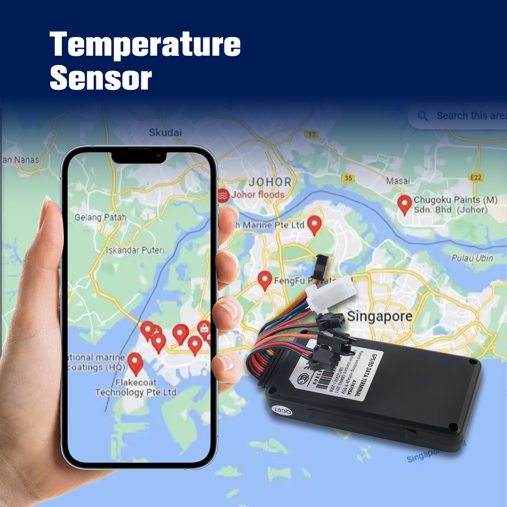 Vehicle GPS Tracker 4G Tracking Device Real Time Support Remote Fuel Cut-Off