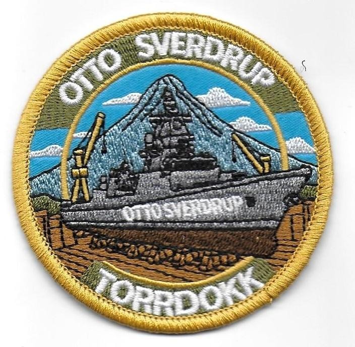 NORWAY OTTO SVERDRUP SHIP patch