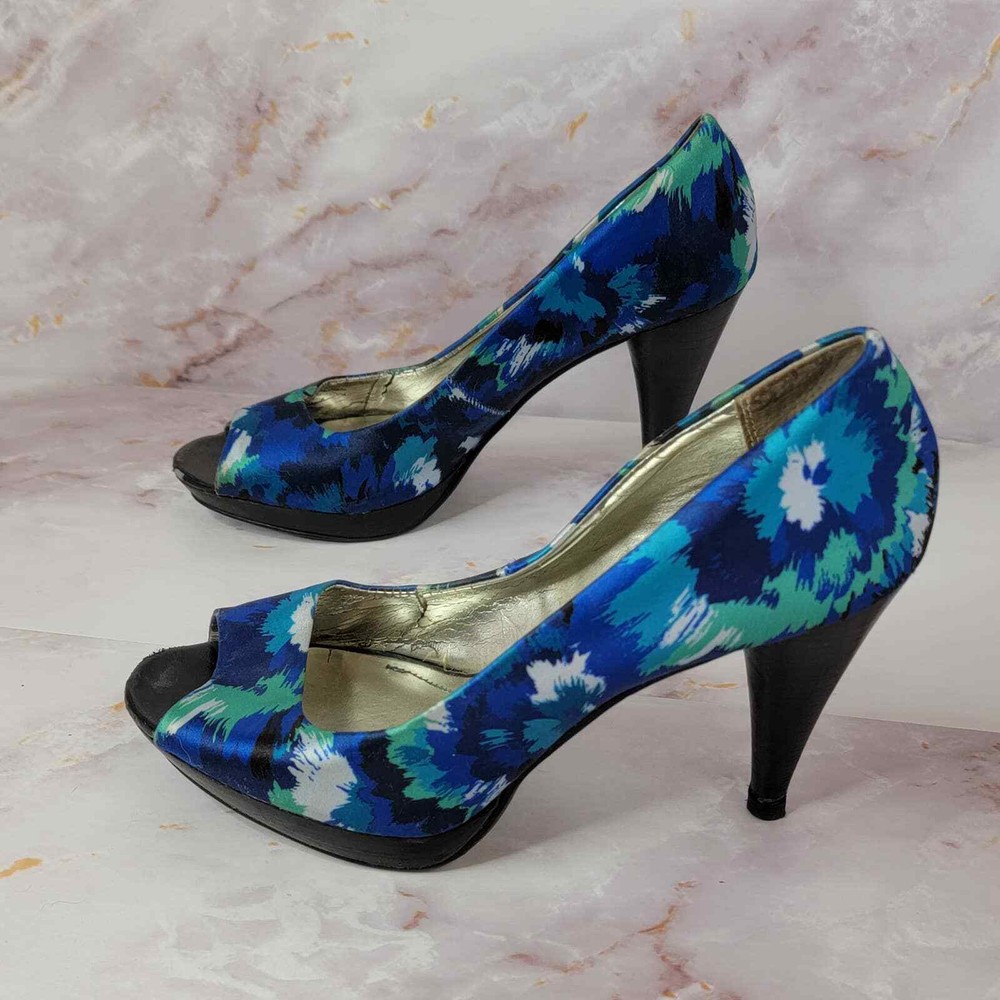 Style & Co Tie dye Open Toe Heel