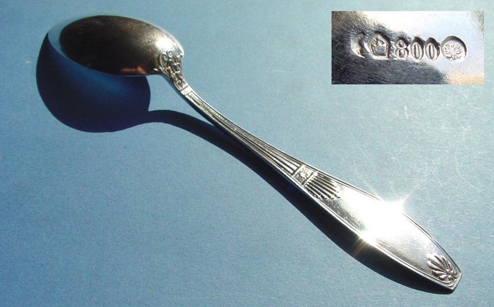 Empire Spoon Bruckmann 800 Silver A161