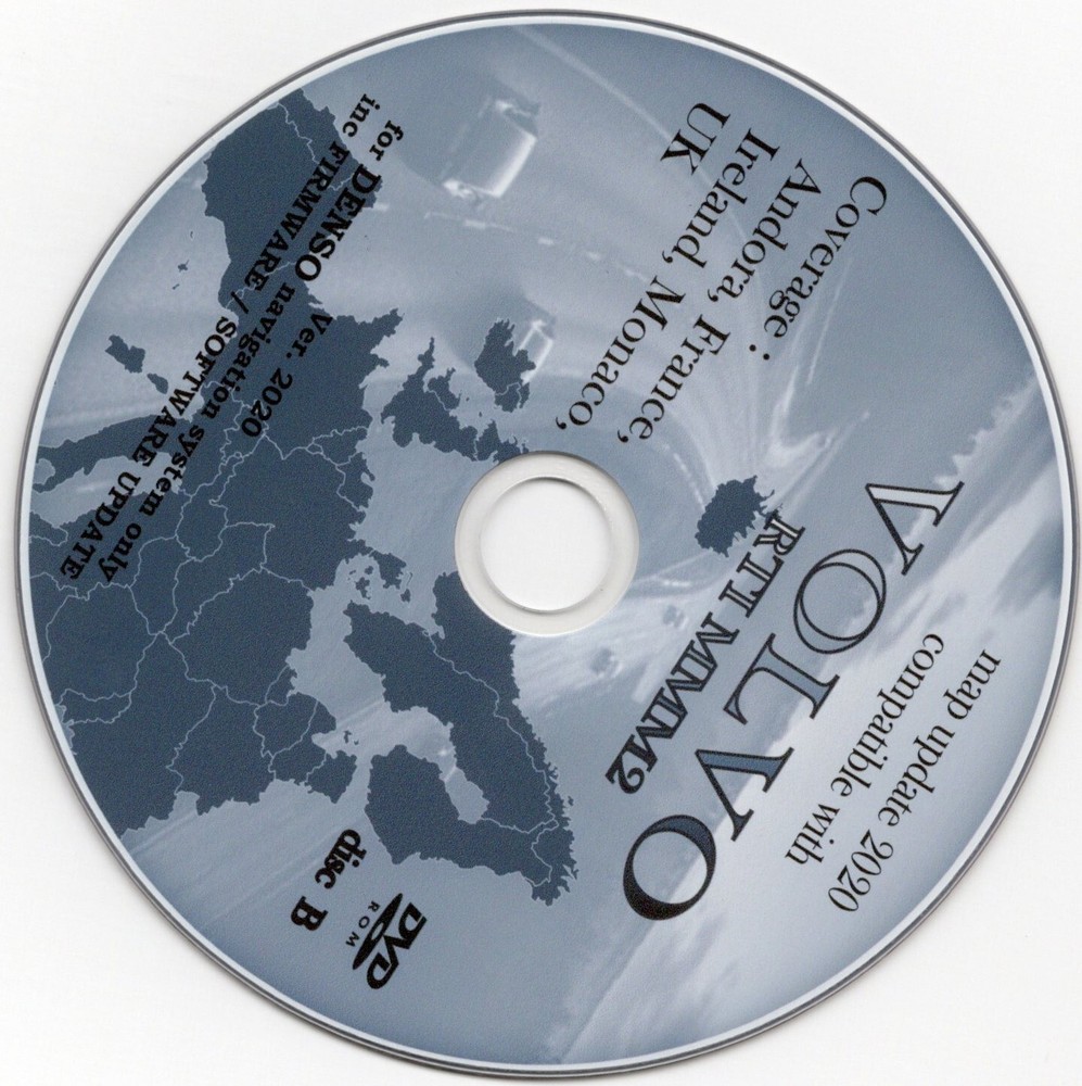 VOLVO RTI HDD Navigation Sat Nav Map DVD update 2020/2021