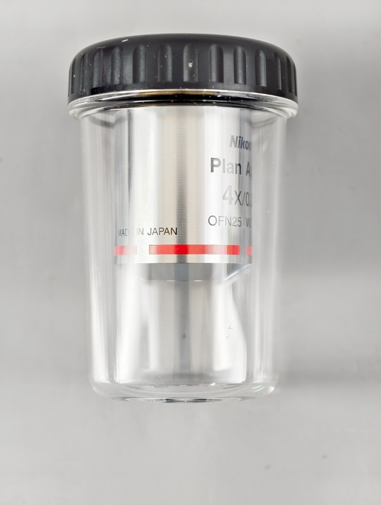 Nikon PlanApo 4x 0.20 CFI Microscope Objective Eclipse i Series Plan Apo