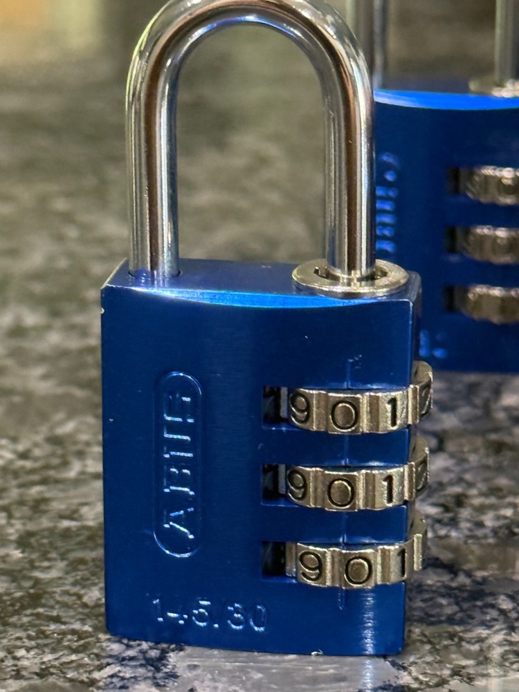 40 Abus Resettable Combination locks Retails on Amazon for $12 per FREE SHIPPING