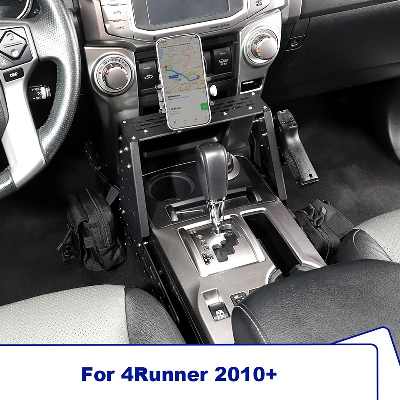 Fits For 4runner 2010+ Center Console MOLLE PANEL Bracket Rack