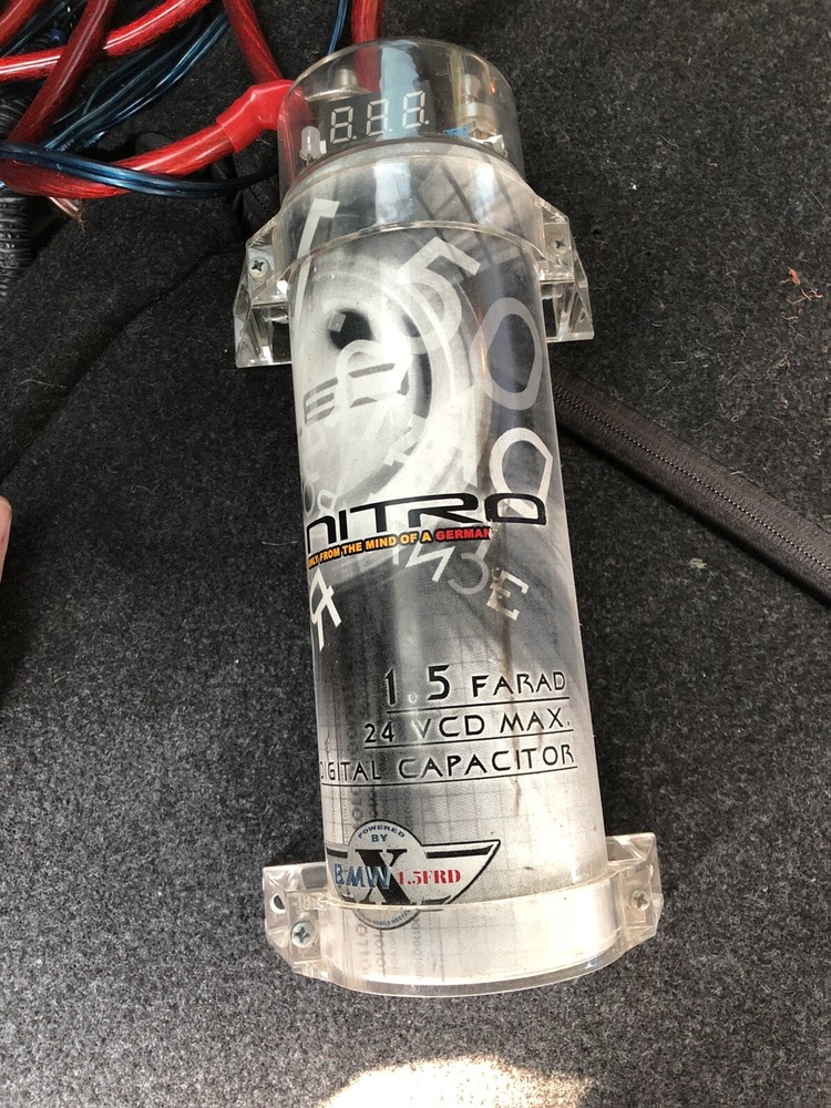 Nitro BMWX 2.2 (Silver w/ White) Digital Capacitor