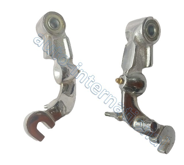 LAMBRETTA GP/ DL CHROME FORK LINK SET DRUM TYPE. INC' DAMPER STUD & NIPPLE
