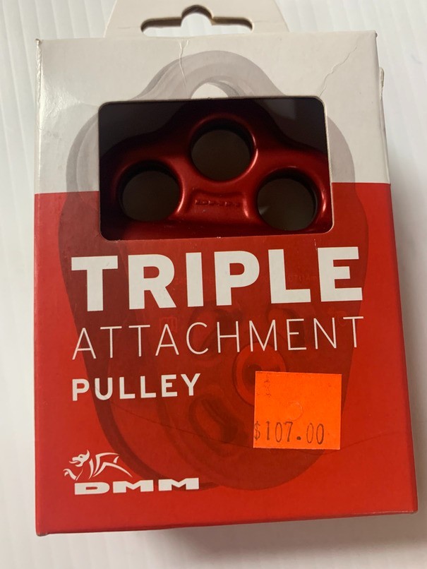 DMM PUL700RD Triple Attach Pulley