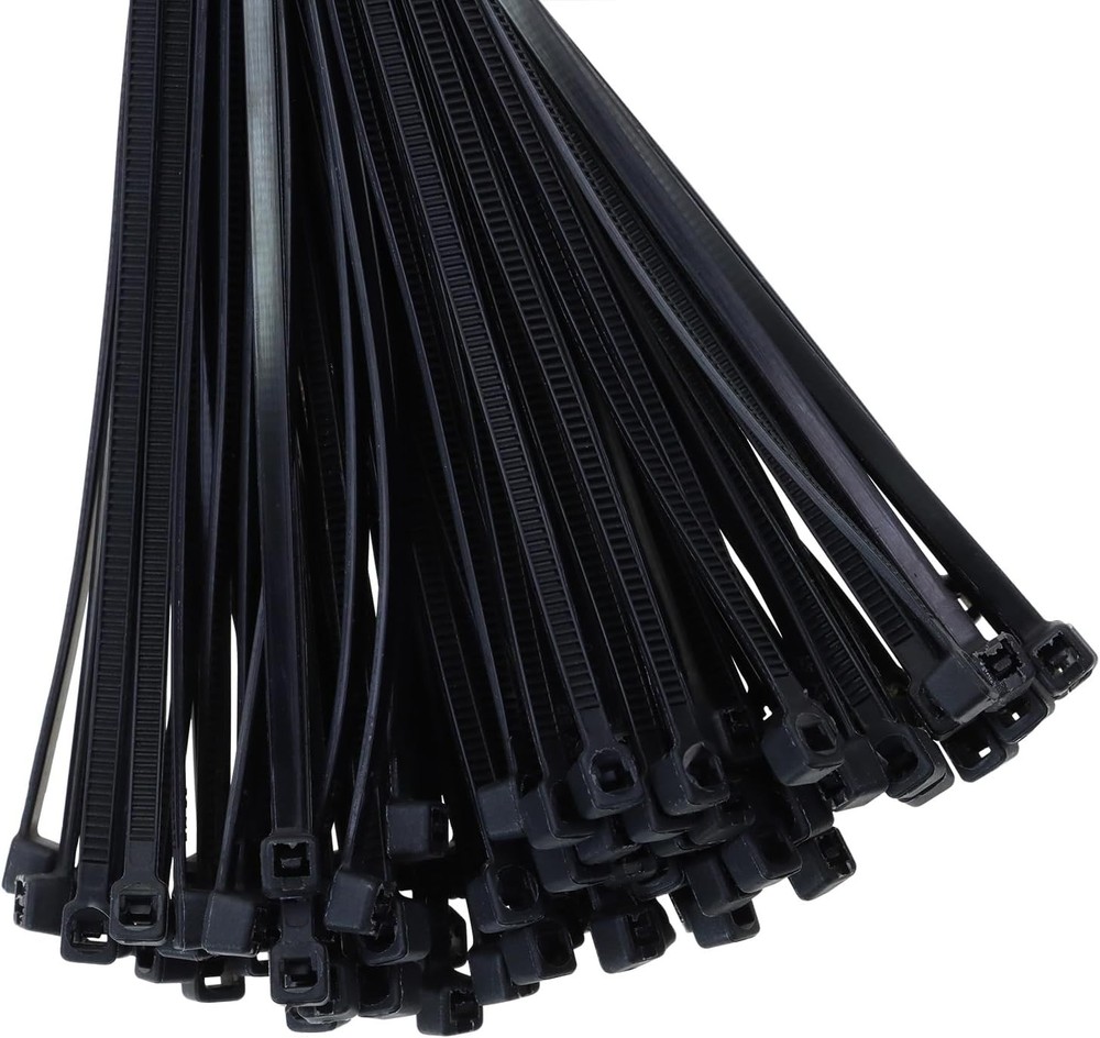 Mini Skater 4 Inch Multi-Color Multi-Purpose Nylon 4 inch, 200pcs Solid Black