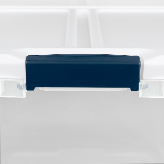 Project Source Large 13 -Gallons (52 Quarts) Stackable Underbed tote