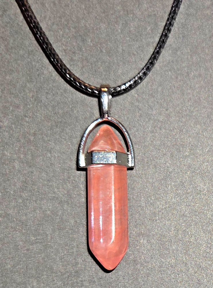 GOTH/WICCAN-CHAKRA/REIKI/HEALING STONE PENDANT-U