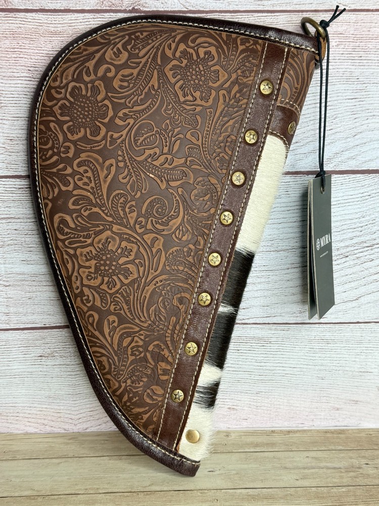 MYRA ~ LEATHER ~ HIDE ~ PISTOL ~ CASE