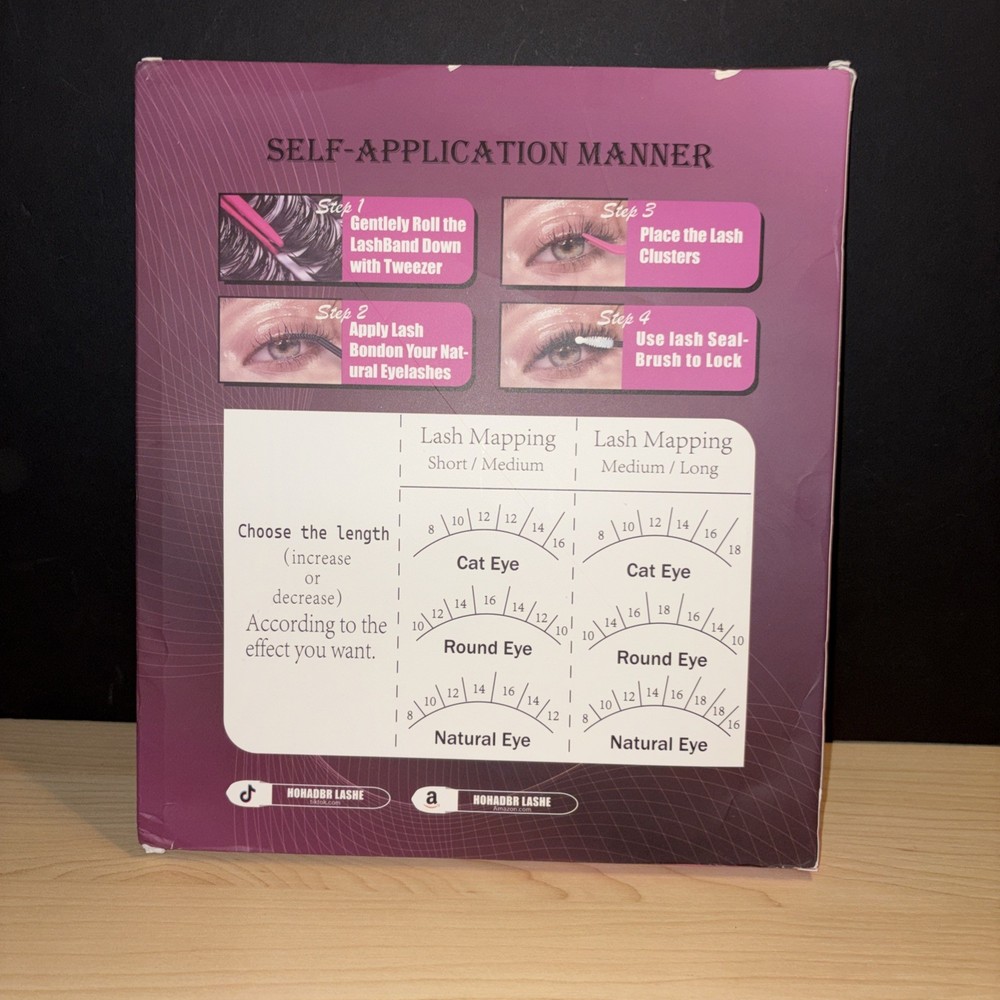 Lashes Clusters Kit W Design Options
