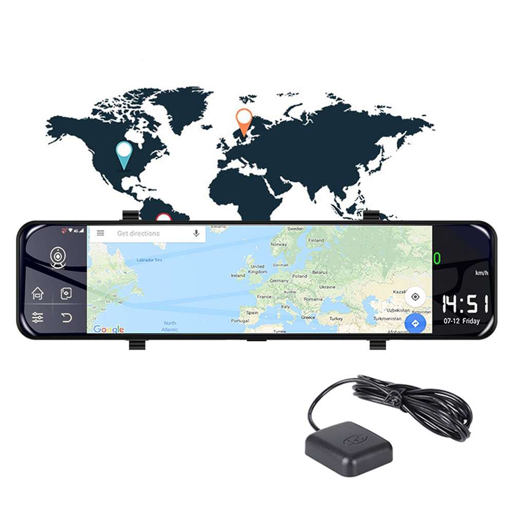 4G Car DVR Android 8.1 dashboard camera car video recorder Center Console mirror