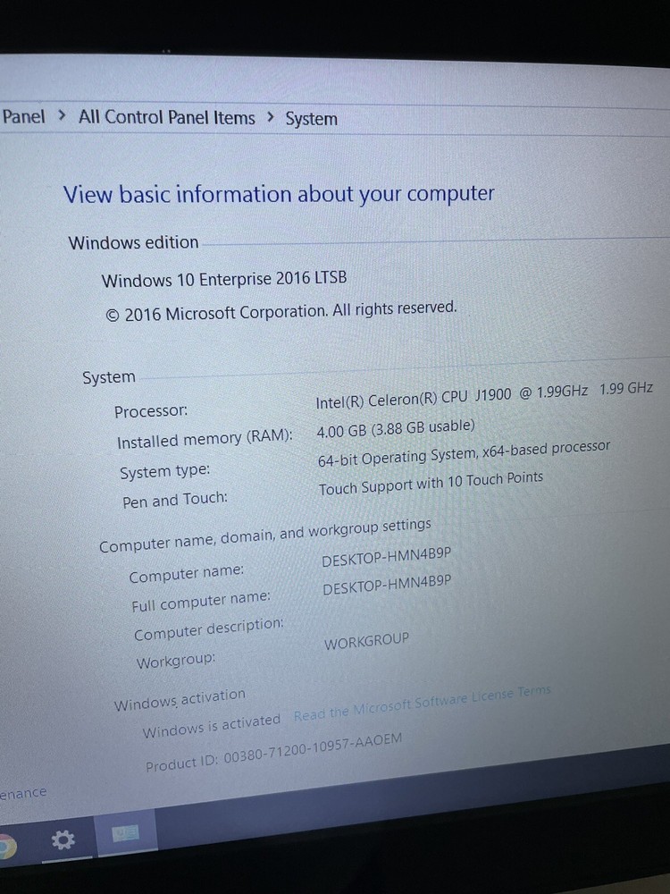 POSX All In One Computer System With Built In Thermal Printer