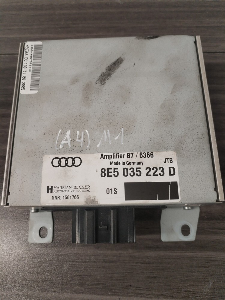GENUINE 2004-2008 AUDI A4 B7  SPEAKER AMPLIFIER 8E5035223D