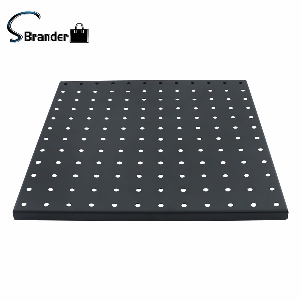 4 Pack Metal Easy To Use Peg Boards Wall Organizer Panel Storage Hanger Tool