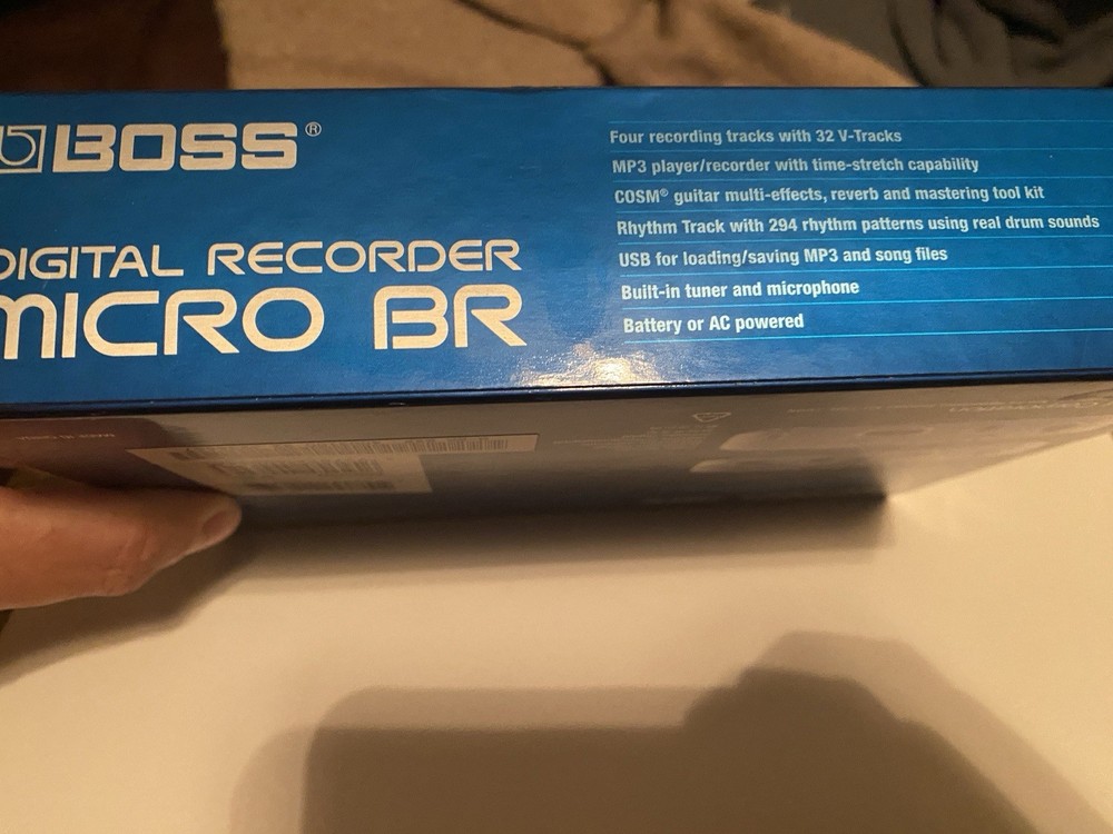 Boss MICRO BR Digital Recorder Portable 4-Track USB w/ AC Adapter