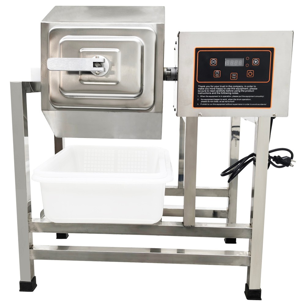 Heavy Duty 55L Meat Vacuum Tumbler Digital Computer Control & Timer Fast Curing
