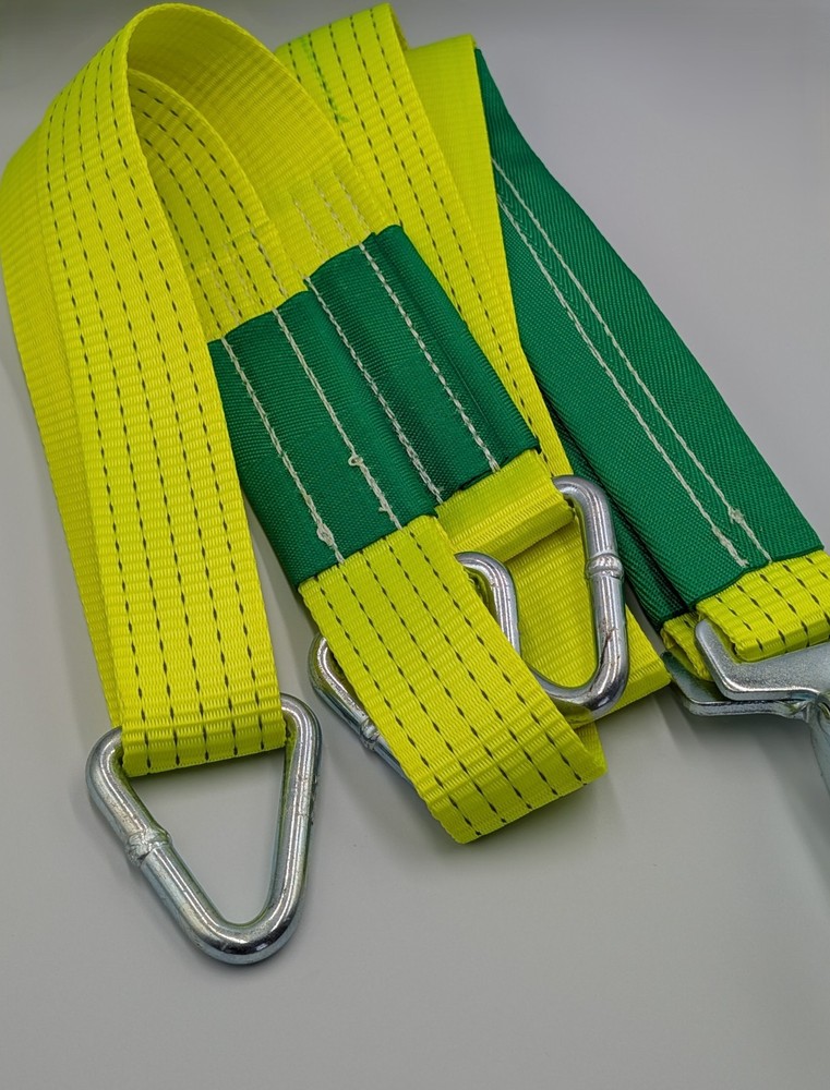 HI VIS Winching Assistance Straps Webbing Winch Brother - Even Pull System