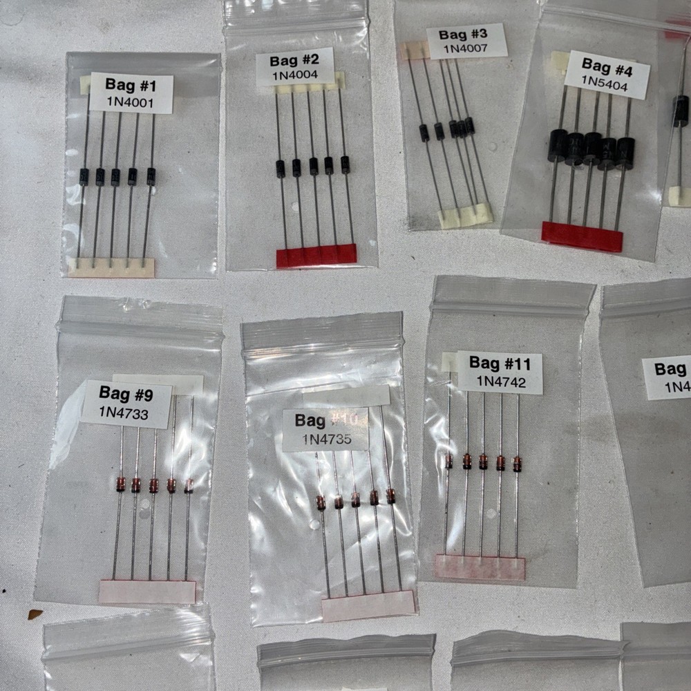 ELENCO DIODE KIT/COMPACITOR LOT