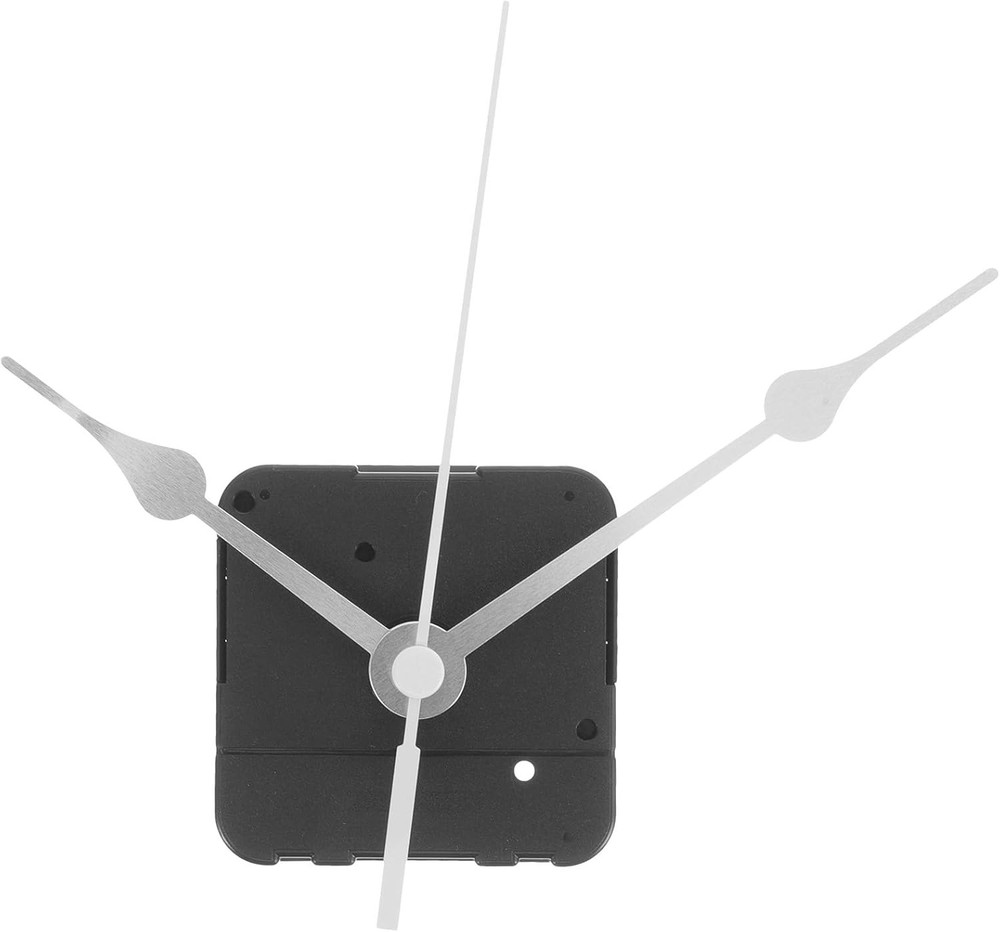 Uonlytech 1 Set Clock Kit Reverse Mechanism 4.5X4.5CM, Silver