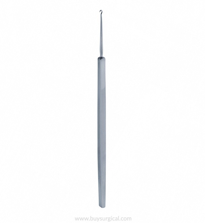 Tyrell Skin Hook, 6", Delicate Blunt 1-Prong