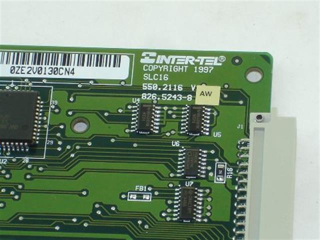 Inter-Tel SLC16 - 550.2116 Circuit Card
