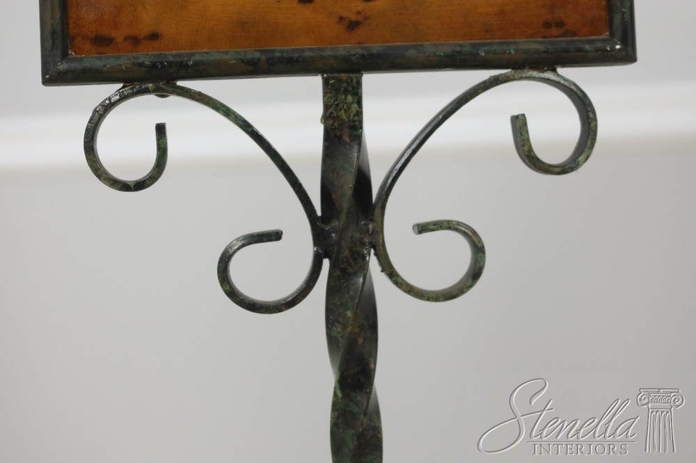 55647EC/48EC: Pair MAITLAND SMITH Attributed Iron Painted Firescreens