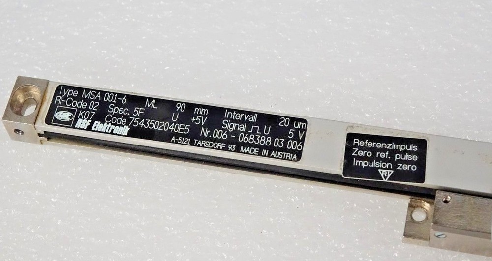 RSF Elektronik MSA 001-6 220mm Linear Encoder