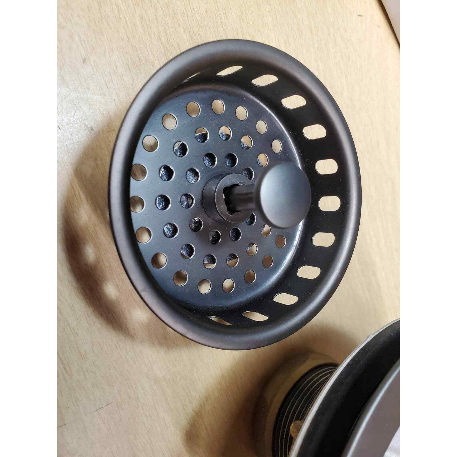 Kingston Brass Basket Strainer Cast Brass Heavy Duty Oil Rubbed Bronze KBS1005