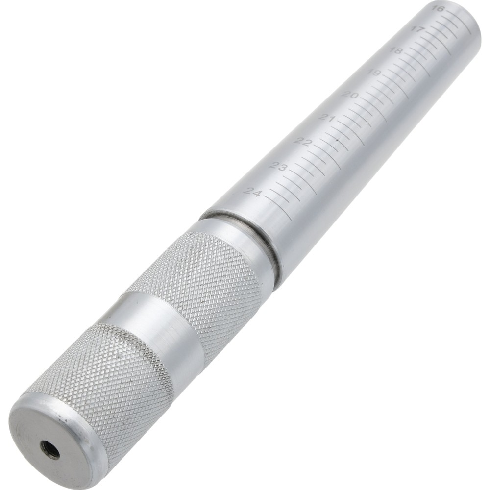 Graduated Ring Sizer Sizing Mandrel US 16-24 Steel
