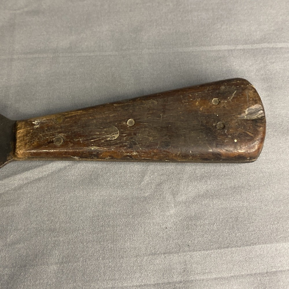 Vintage Deerfield Putty Knife 3” Wood Handle