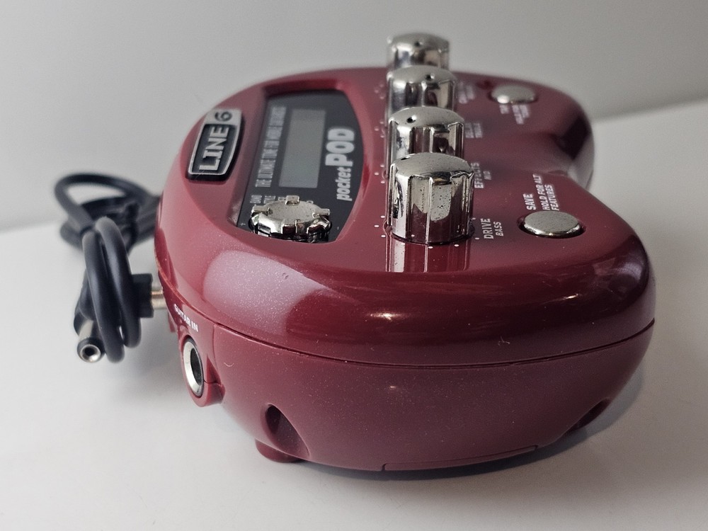 Line 6 Pocket POD - Excellent Condition - UNTESTED - Portable Amp Modeler & FX