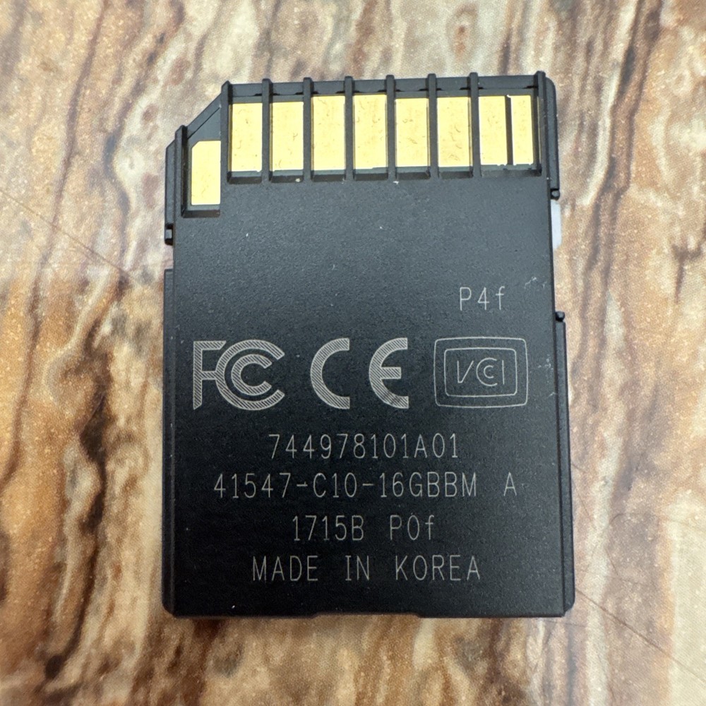 OEM GENESIS SD Navigation Memory Card 96554-B1424 Map data