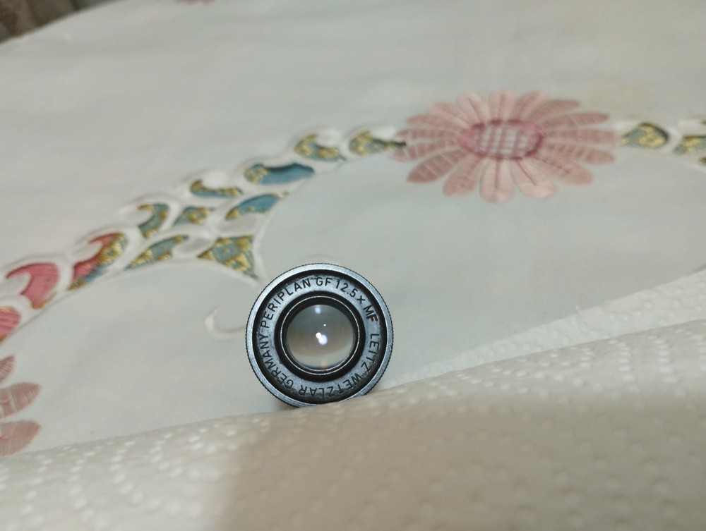 Leitz Wetzlar Periplan GF 12.5 MF German Microscope Eye Piece