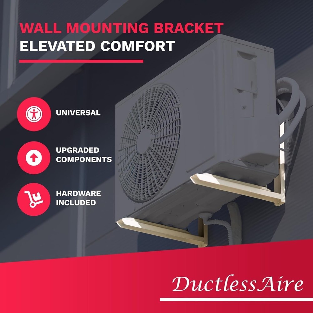 All-Weather Mini Split Mounting Bracket Kit - Secure Installation for AC Units