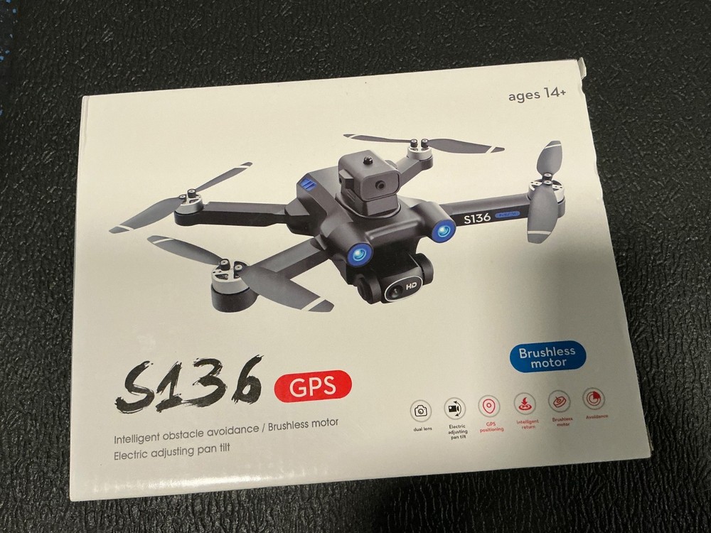 DRONE S136 GPS Mini GPS Drone Brushless Motor Intelligent Obstacle Avoidance NEW