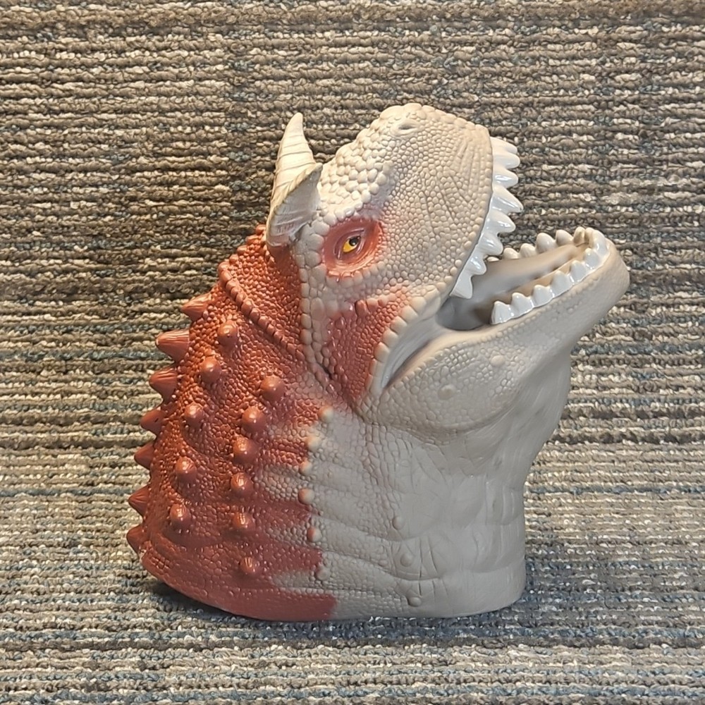 McDonalds 2000 Dinosaur Carnotaurus Hand Puppet