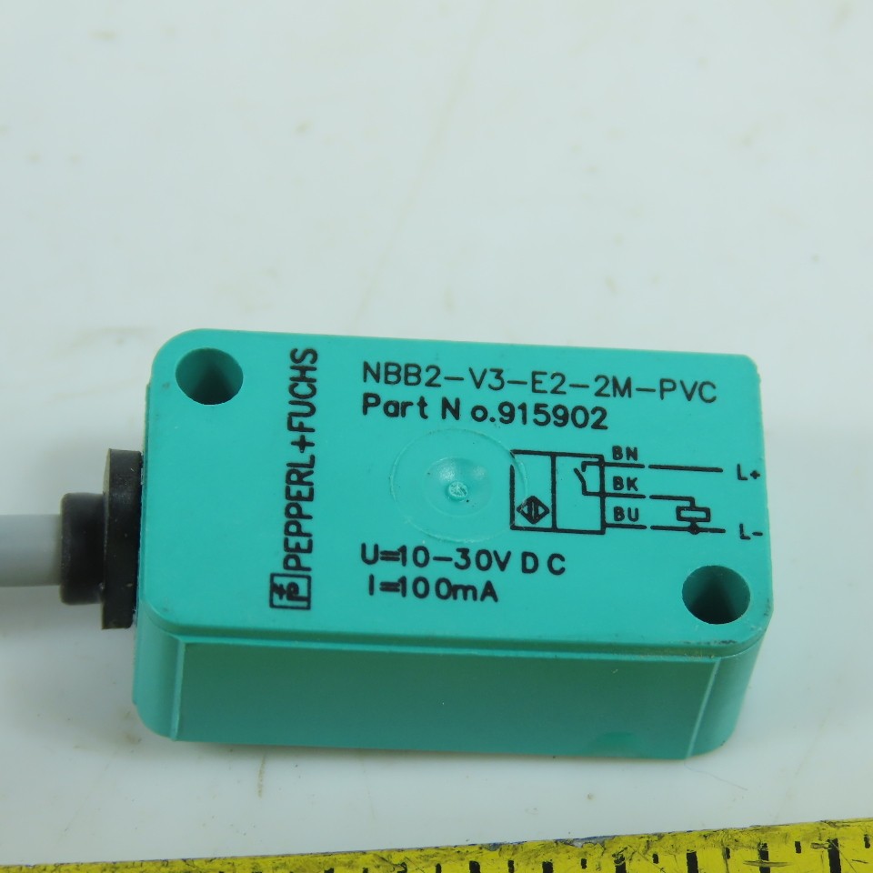 Pepperl + Fuchs NBB2-V3-E2-2M-PVC Inductive Proximity Sensor 0-30VDC