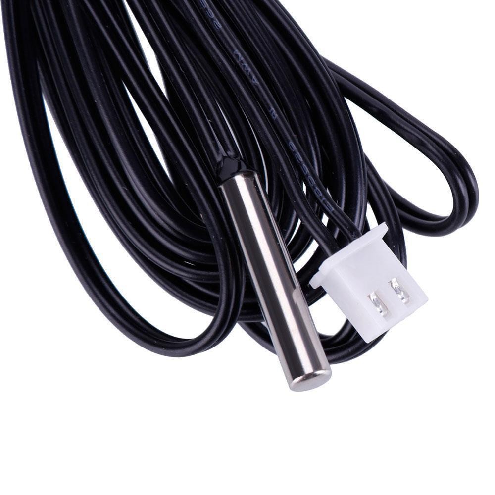 20PCS 1m NTC Thermistor Temperature Sensor 10K 1% 3950 Waterproof Probe Cable