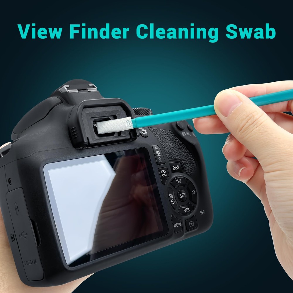 20pcs Full Frame Camera Sensor Cleaning Kit, Lens Solution, 24mm Swab, 30ml C...