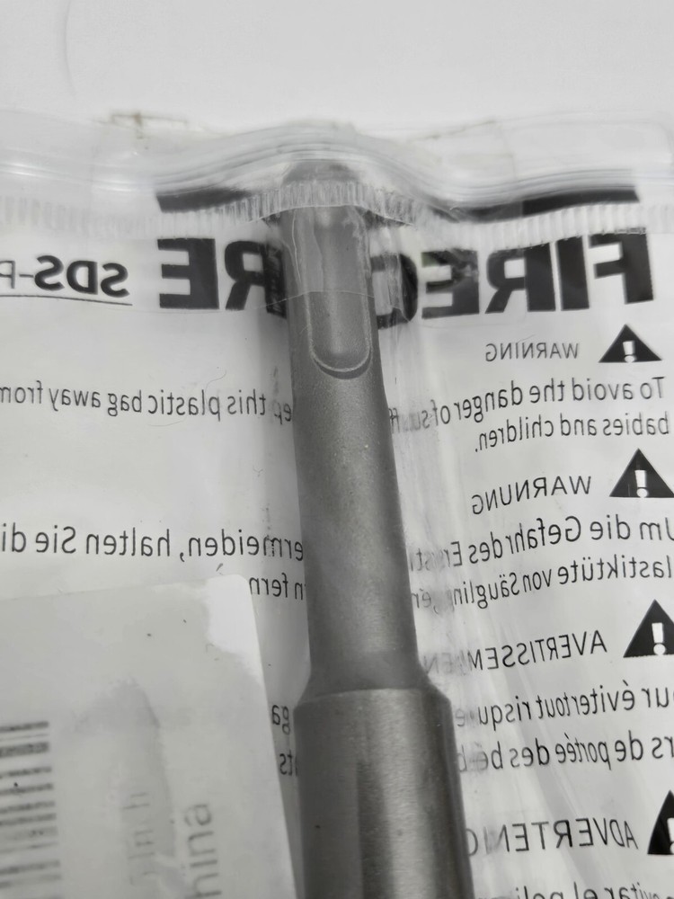 FIRECORE SDS-PLUS Chisel 3" x 7.5" Tile Removal Chisel Bits for SDS-Plus Rotary