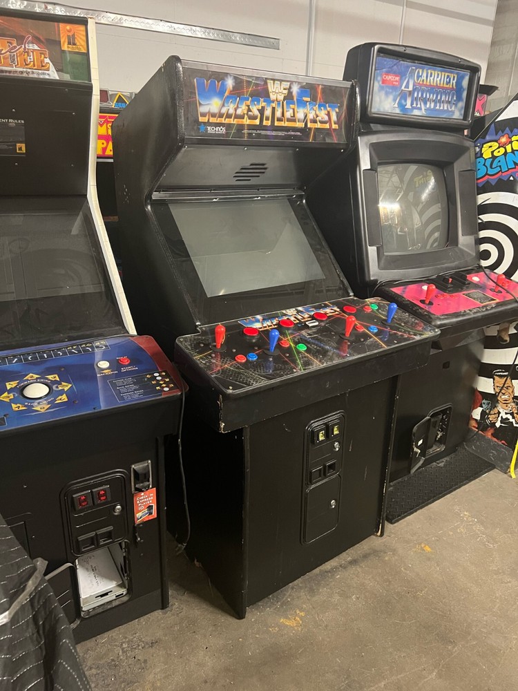 WRESTLEFEST ARCADE MACHINE by TECHNOS 1991 (Excellent Condition)