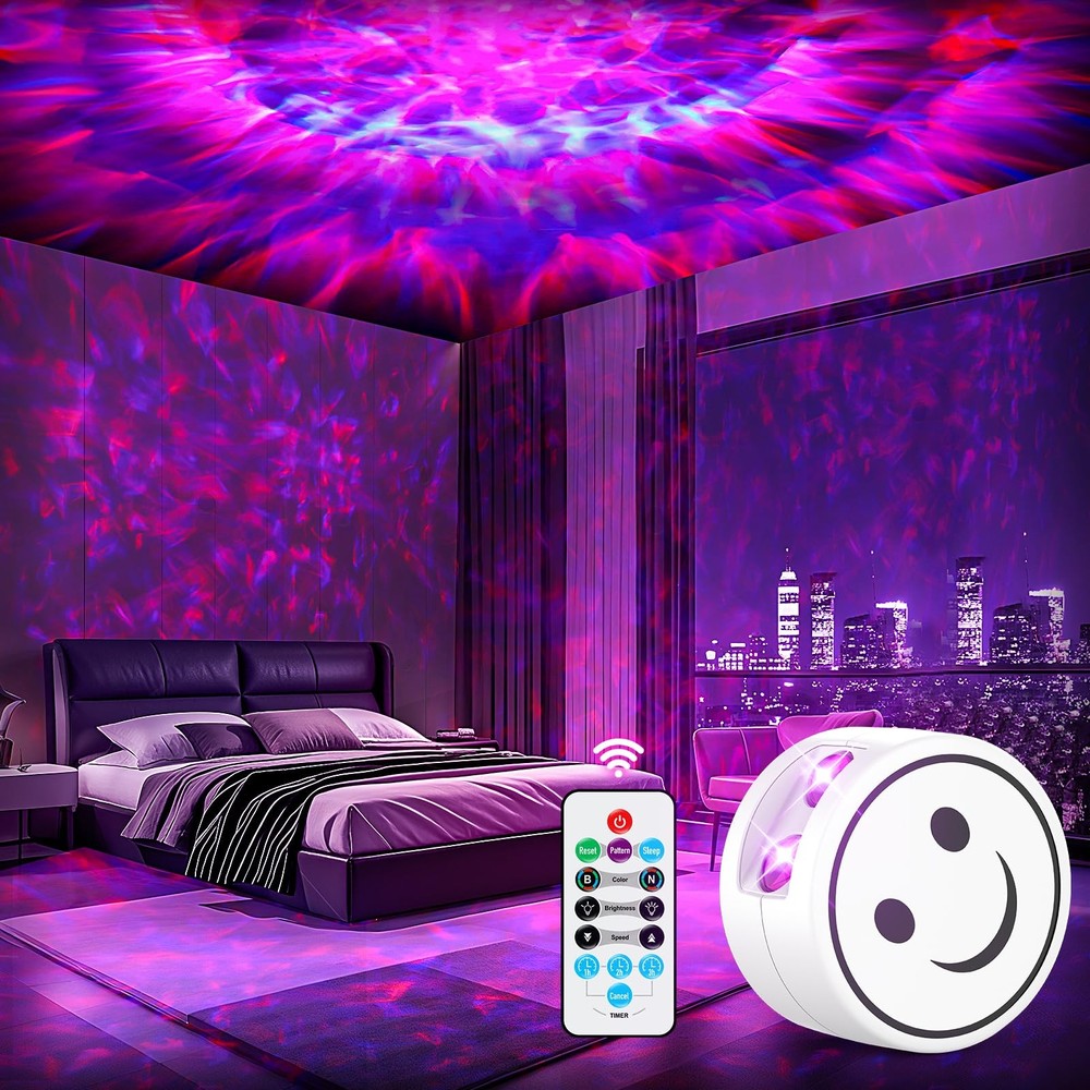 Galaxy Projector for Bedroom, Galaxy Light Projector with 41 Lighting Modes, Nig
