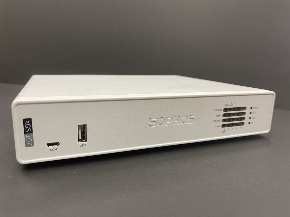 Sophos XGS 107 Network Security Firewall with PSU