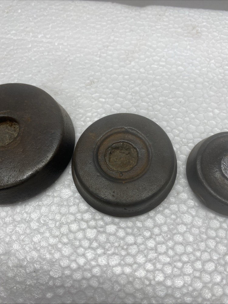 Antique Country Store Weights Stackable 2, 4, 8, 1 DW-14