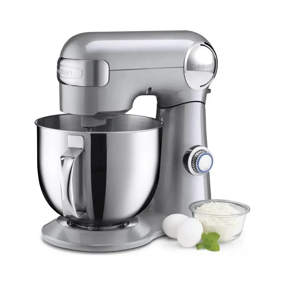 Cuisinart - Precision Master 5.5-Quart Tilt-Head Stand Mixer - Silver
