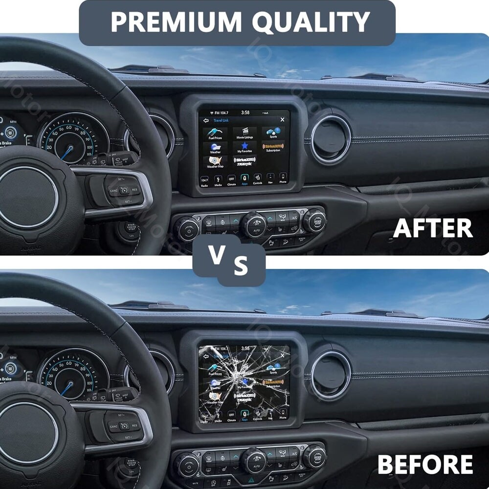 Replacement 8.4" Uconnect 2018 4C UAQ LCD Display Touch Screen Radio Navigation